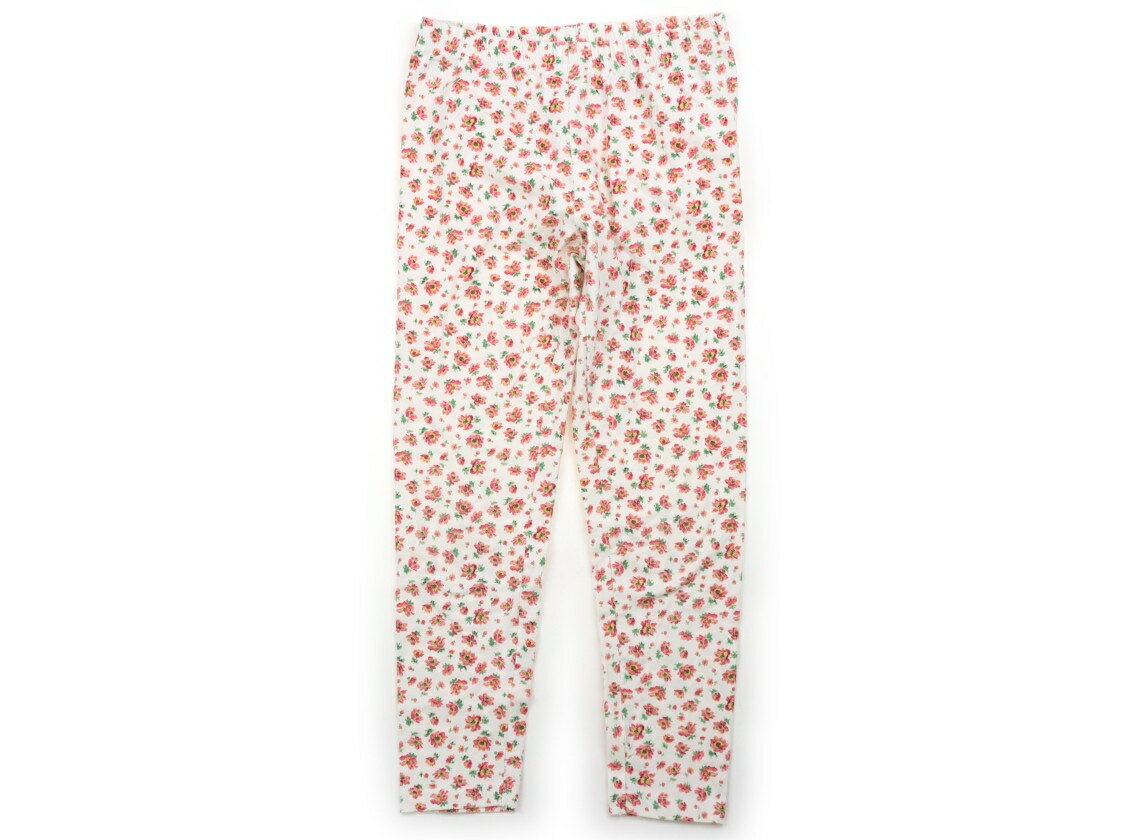 ポロラルフローレン POLO RALPH LAUREN レギンス 140 女の子 オフホワイト・花柄 子供服 ベビー服 キッズ アウトレット ユーズド 【中古】キッズ・ベビー・マタニティ