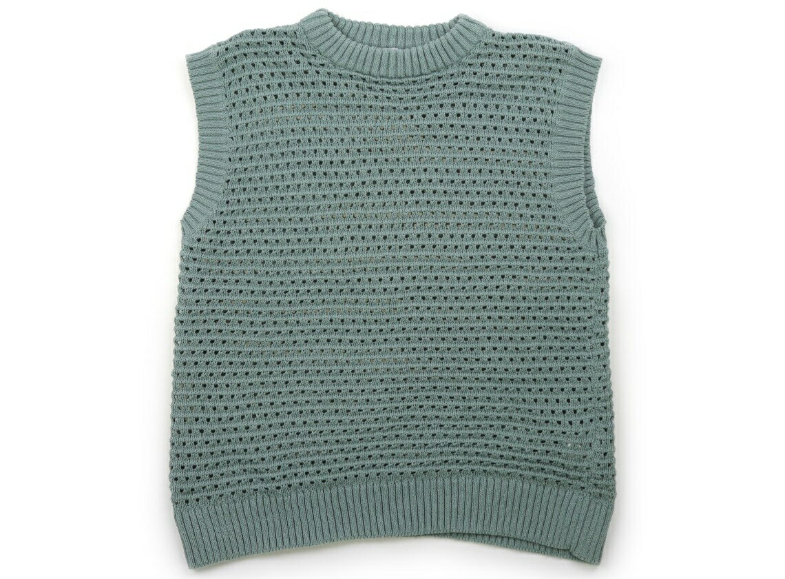 ザラ ZARA ベスト 130 男の子 グリーン 子供服 ベビー服 キッズ アウトレット ユーズド 【中古】キッズ・ベビー・マタニティ