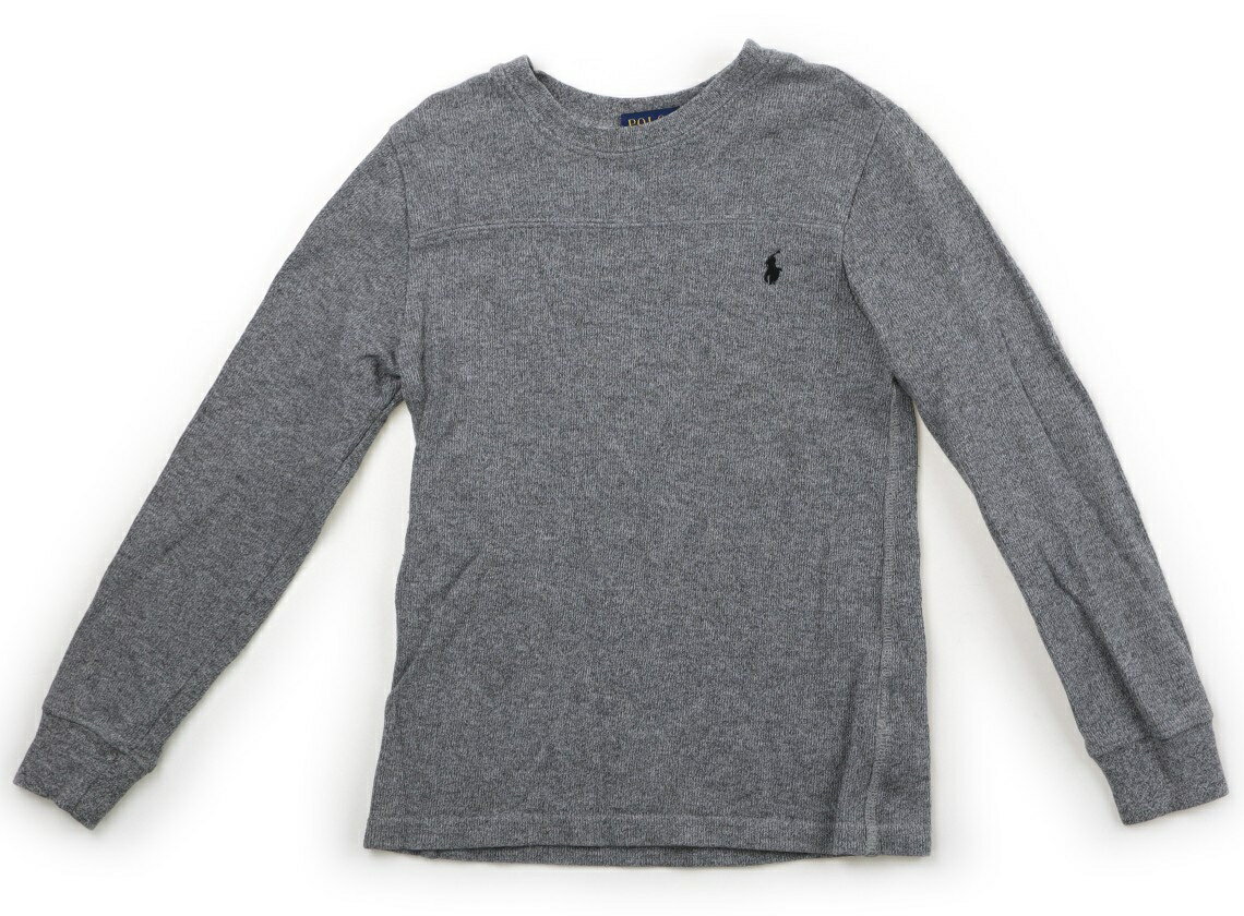 ポロラルフローレン POLO RALPH LAUREN トレーナー・プルオーバー 130 男の子 グレー 子供服 ベビー服 キッズ アウトレット ユーズド 【中古】キッズ・ベビー・マタニティ