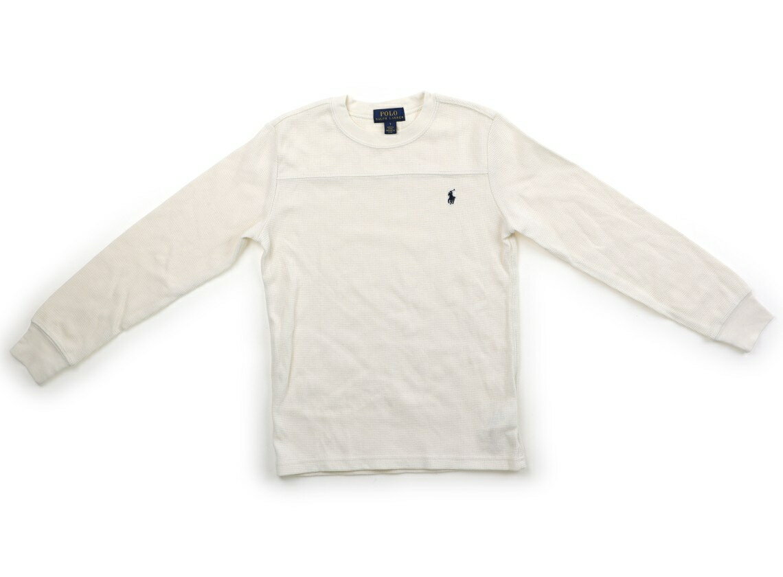 ポロラルフローレン POLO RALPH LAUREN Tシャツ・カットソー 130 男の子 ホワイト 子供服 ベビー服 キッズ アウトレット ユーズド 【中古】キッズ・ベビー・マタニティ
