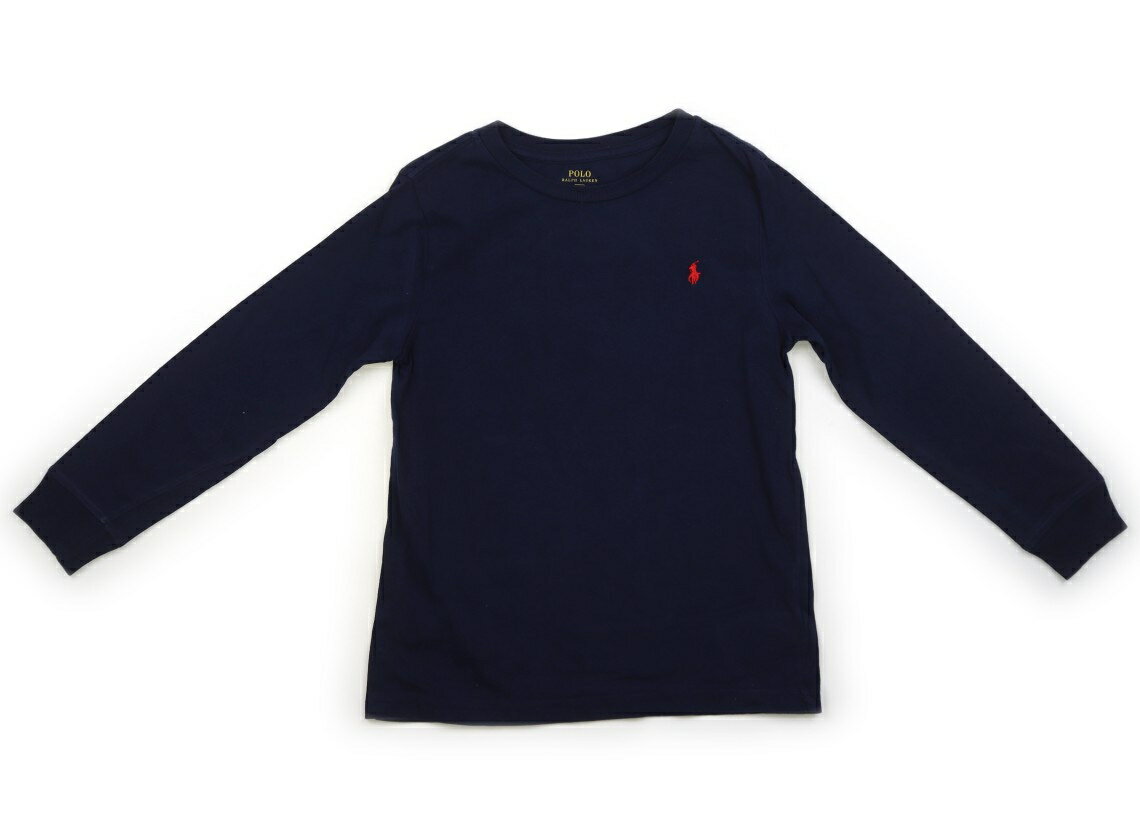 ポロラルフローレン POLO RALPH LAUREN Tシャツ・カットソー 120 男の子 紺 子供服 ベビー服 キッズ アウトレット ユーズド 【中古】キッズ・ベビー・マタニティ