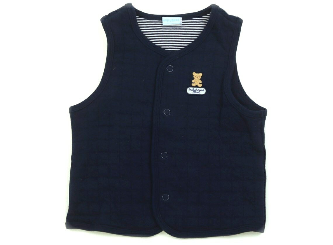 　ブランド 　miki HOUSE(ミキハウス) 　カテゴリー 　ベビーベスト 　サイズ 　70サイズ 　色 　紺 　状態 　★★★ 　記名 　なし 　ジャンル 　Boy 実際のサイズ表記はFです。全体的に毛羽立ちがあります。たくさん必要な...