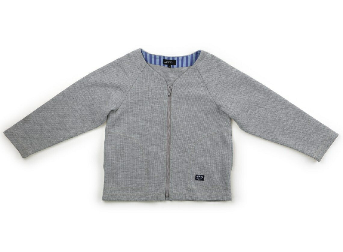 ユナイテッドアローズ UNITED ARROWS カーディガン 120 男の子 グレー 子供服 ベビー服 キッズ アウトレット ユーズド 【中古】キッズ・ベビー・マタニティ