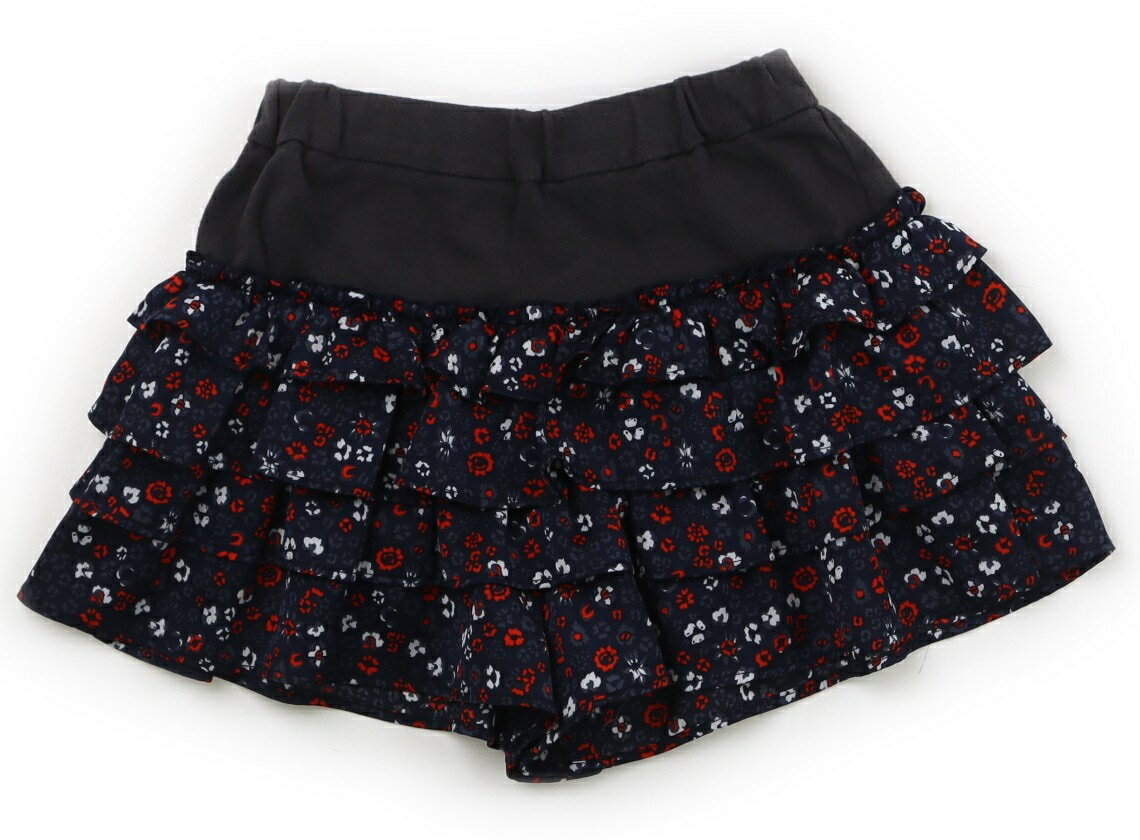 べべ BeBe キュロット 110 女の子 グレー・紺・花柄 子供服 ベビー服 キッズ アウトレット ユーズド 【中古】キッズ・ベビー・マタニティ