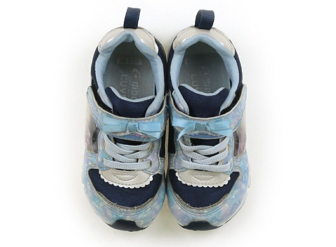 ラブラッシュ LUVRUSH スニーカー 靴16cm〜 女の子 サックス・ブルー 子供服 ベビー服 キッズ アウトレ..