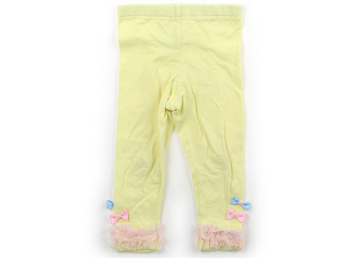 パンパンチュチュ panpantutu レギンス 90 女の子 レモンイエロー・ピンク 子供服 ベビー服 キッズ ア..