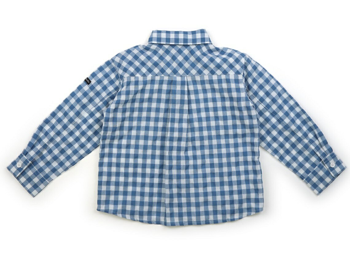 CarryOnのノイユ Noeil シャツ・ブラウス 110 男の子 ブルー・ホワイト 子供服 ベビー服 キッズ アウトレット ユーズド 【中古】キッズ・ベビー・マタニティ｜アングル2