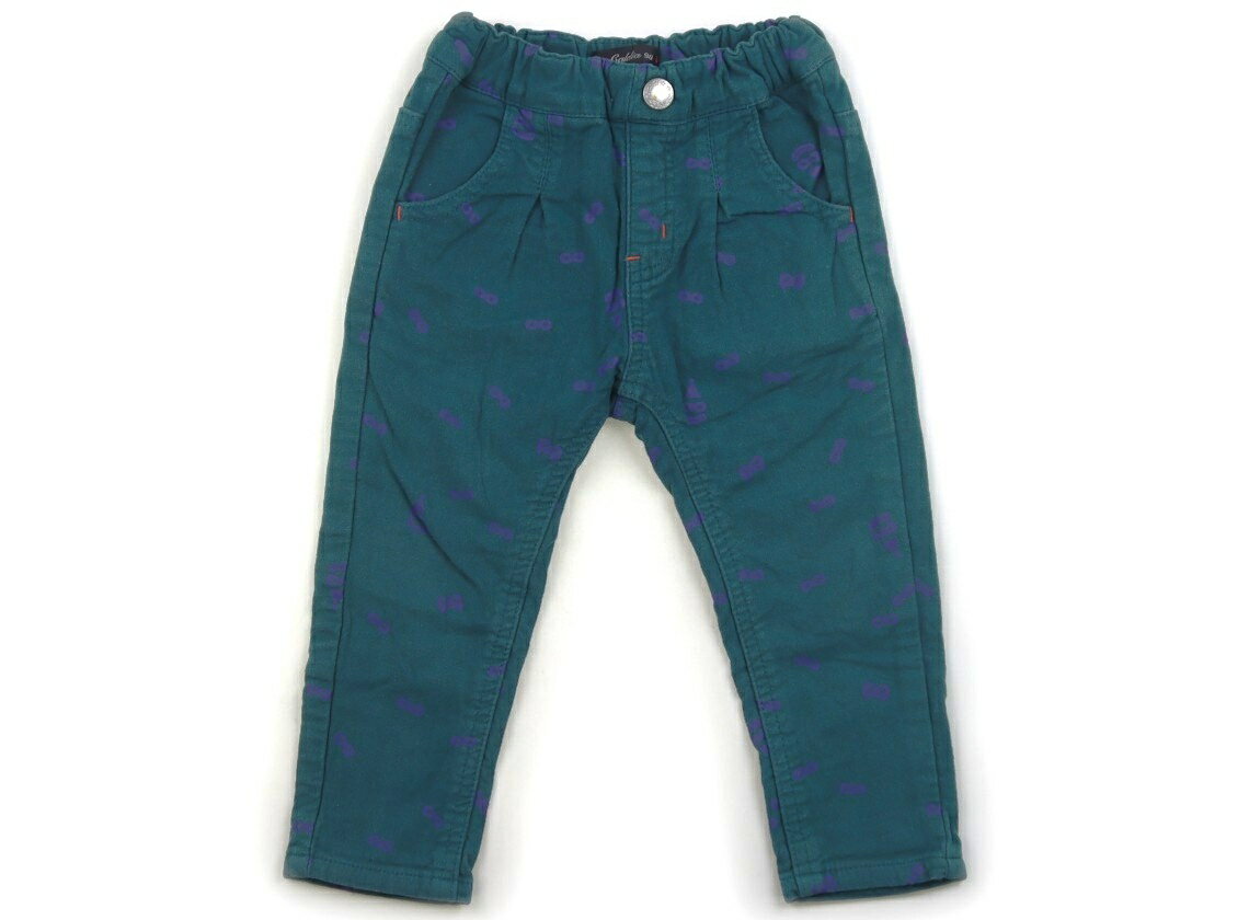 カルディア Caldia パンツ 90 男の子 青緑、パープル 子供服 ベビー服 キッズ アウトレット ユーズド 【中古】キッズ・ベビー・マタニティ