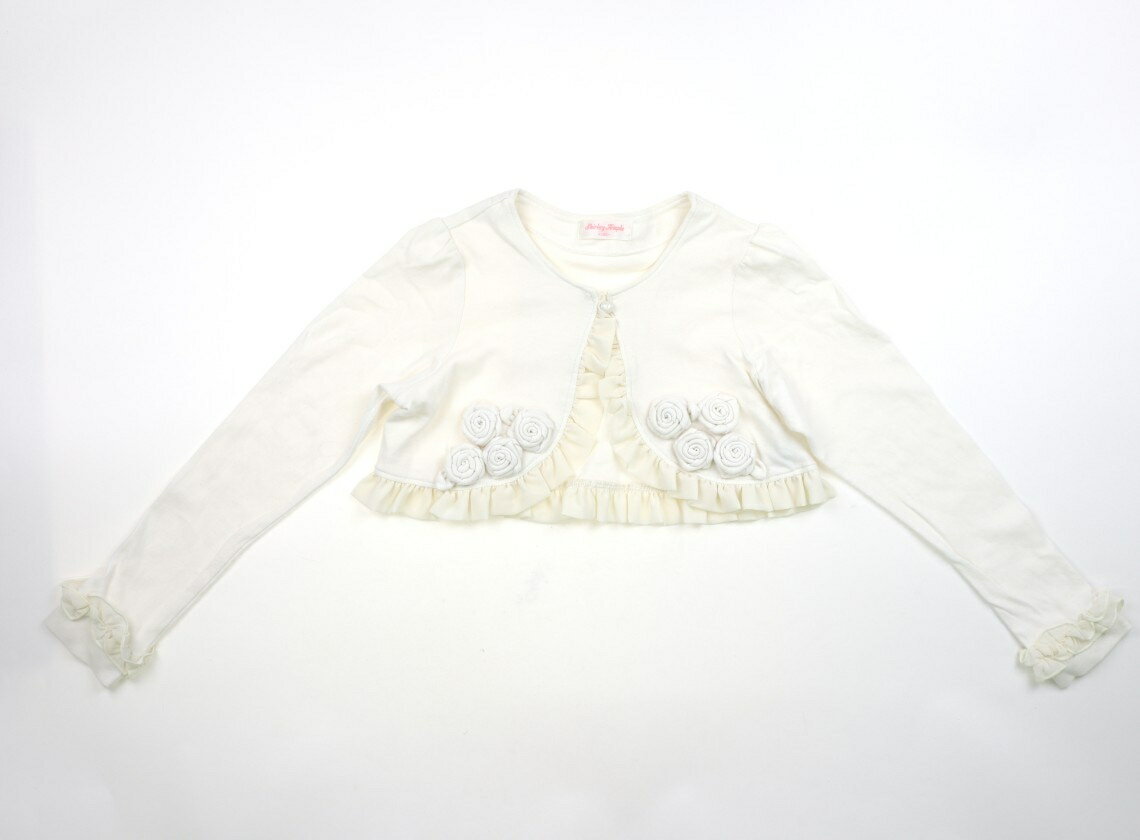 シャーリーテンプル Shirley Temple カーディガン 130 女の子 白 子供服 ベビー服 キッズ アウトレット ユーズド 【中古】キッズ・ベビー・マタニティ