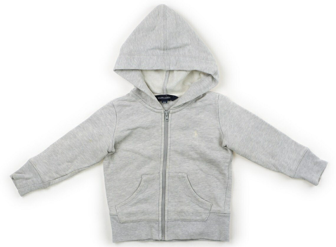 ポロラルフローレン POLO RALPH LAUREN パーカー 100 男の子 グレー 子供服 ベビー服 キッズ アウトレット ユーズド 【中古】キッズ・ベビー・マタニティ