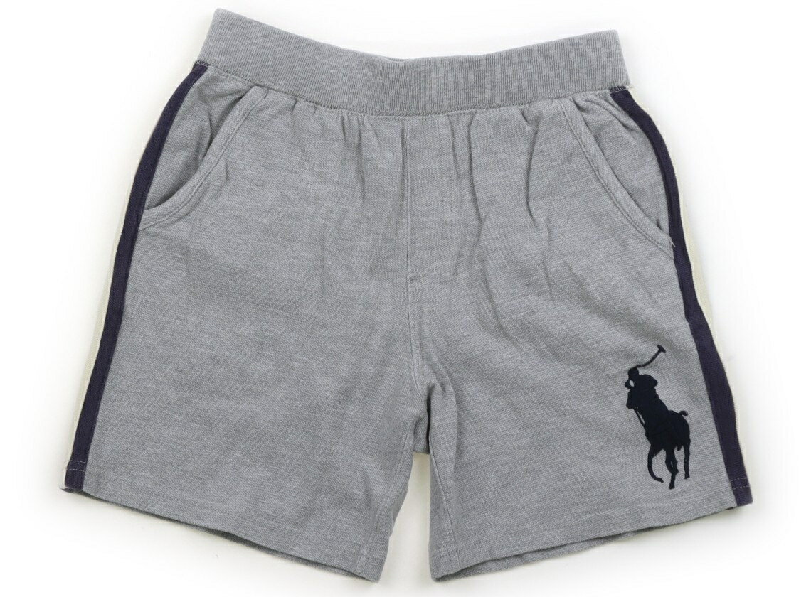 ポロラルフローレン POLO RALPH LAUREN ショートパンツ 130 男の子 グレー 子供服 ベビー服 キッズ アウトレット ユーズド 【中古】キッズ・ベビー・マタニティ