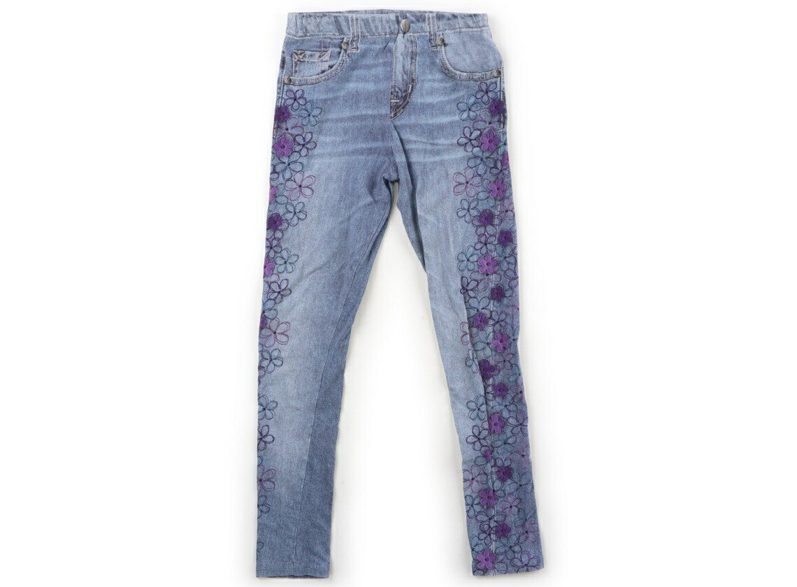 アナスイ ANNA SUI レギンス 130 女の子 ブルー、パープル系 子供服 ベビー服 キッズ アウトレット ユ..