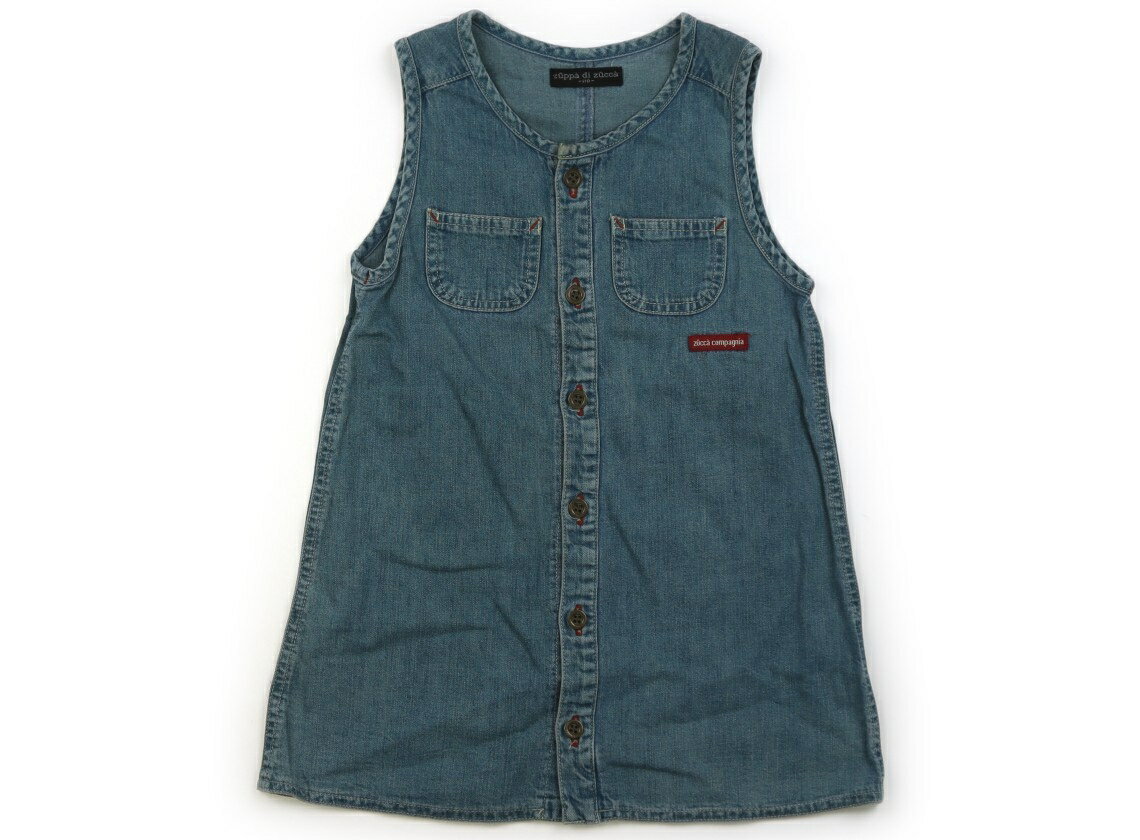 ズッパディズッカ Zuppa di Zucca ジャンパースカート 110 女の子 ライトブルー 子供服 ベビー服 キッ..