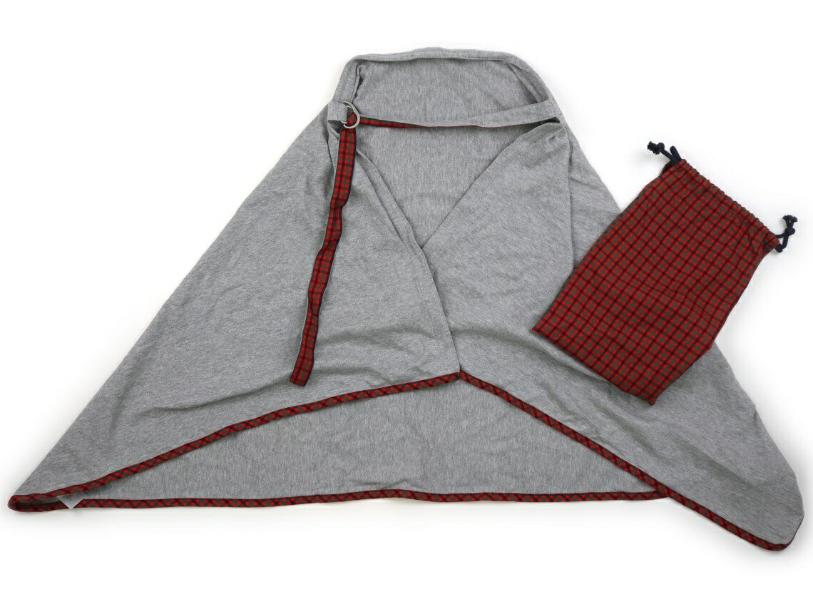 ファミリア familiar 授乳ケープ・カバー ママ向けアイテム グレー、赤チェック 子供服 ベビー服 キッ..