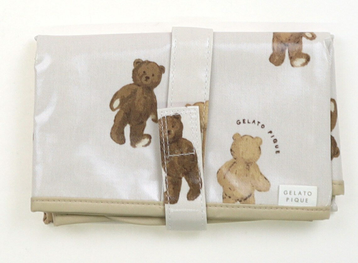 ジェラピケ gelato pique ベビー・キッズ小物 ベビー用品 ベージュ、クマ柄 子供服 ベビー服 キッズ アウトレット ユーズド 【中古】キッズ・ベビー・マタニティ