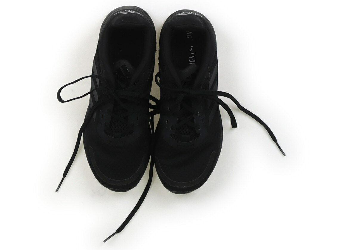 アディダス Adidas スニーカー 靴20cm〜 男の子 黒 子供服 ベビー服 キッズ アウトレット ユーズド 【中古】キッズ・ベビー・マタニティ