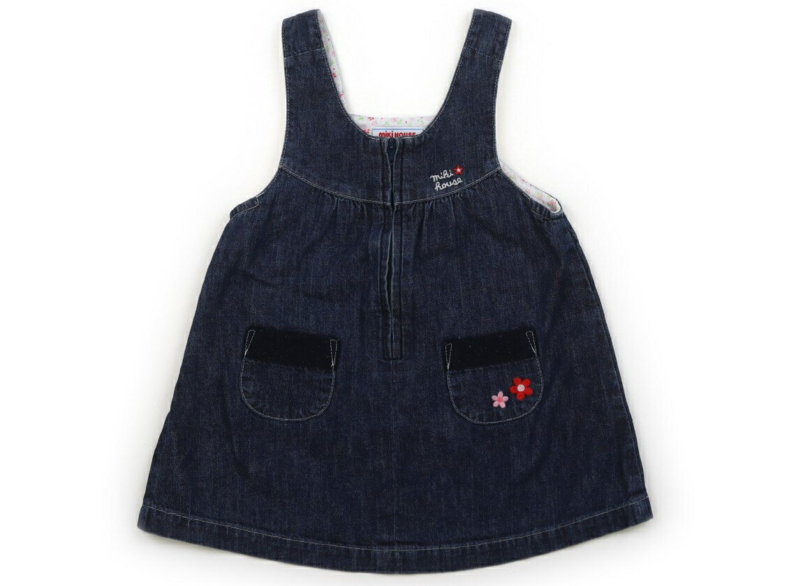 Rakuten - プチバトー PETIT BATEAU ジャンパースカート 80 女の子 青 子供服 ベビー服 キッズ アウトレット ユーズド 【中古】キッズ・ベビー・マタニティ