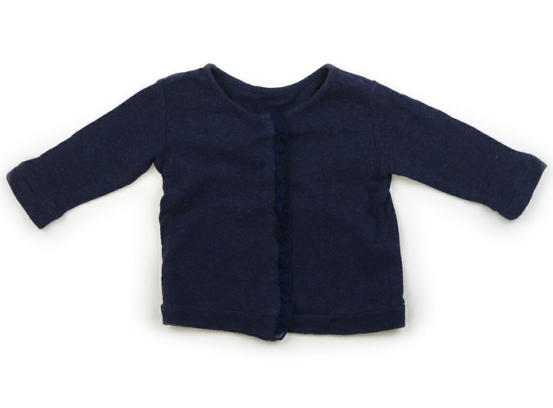 アプレレクール apres les cours カーディガン 90 女の子 ネイビー 子供服 ベビー服 キッズ アウトレット ユーズド 【中古】キッズ・ベビー・マタニティ