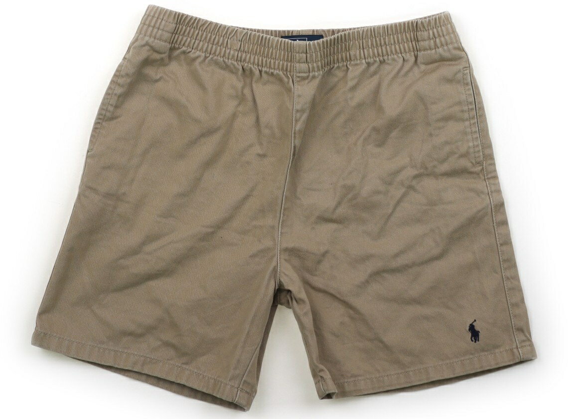 ポロラルフローレン POLO RALPH LAUREN ショートパンツ 130 男の子 ベージュ 子供服 ベビー服 キッズ アウトレット ユーズド 【中古】キッズ・ベビー・マタニティ