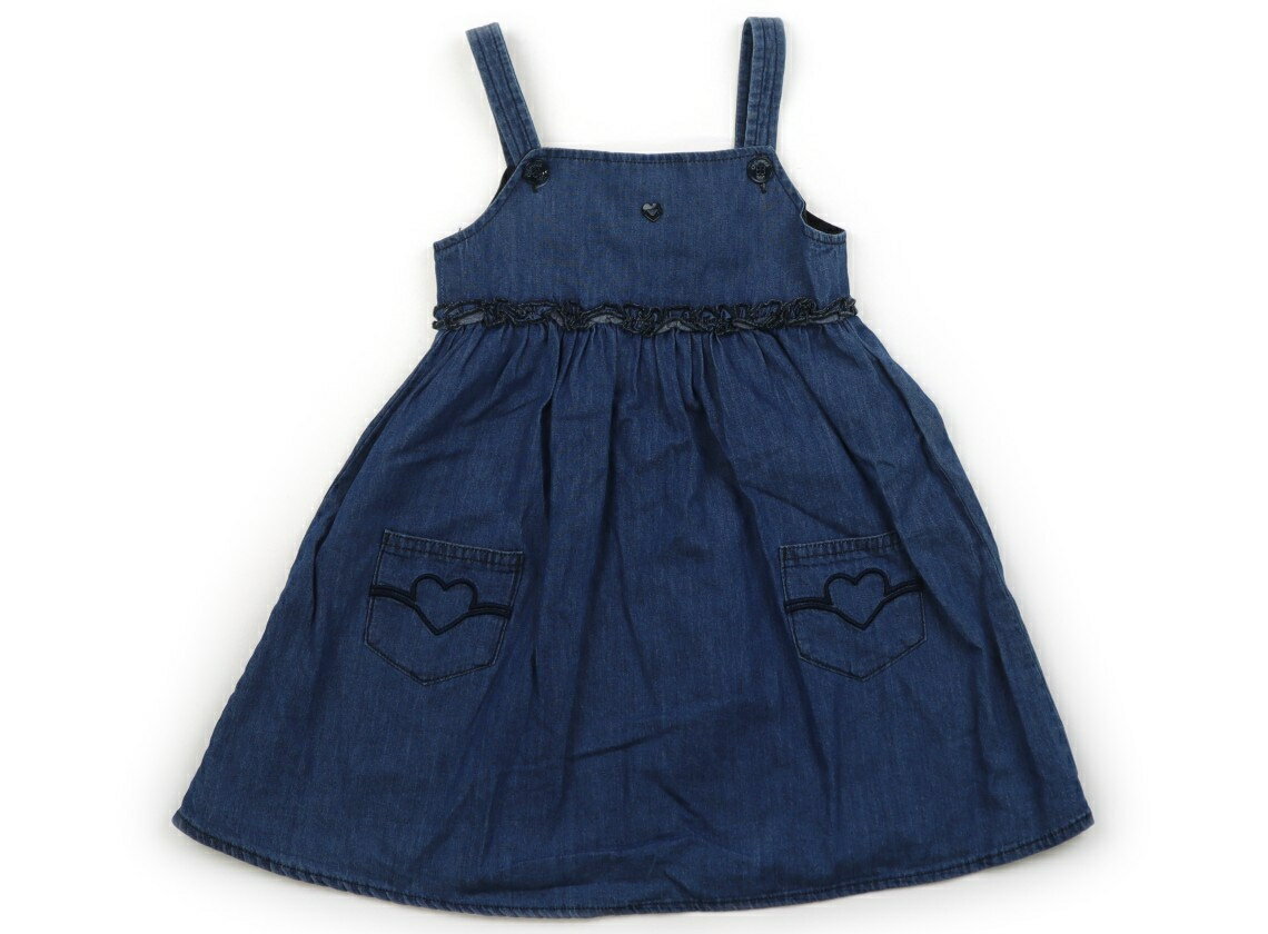 Jumpers - アルマーニ Armani ジャンパースカート 90 女の子 ライトブルー 子供服 ベビー服 キッズ アウトレット ユーズド 【中古】キッズ・ベビー・マタニティ