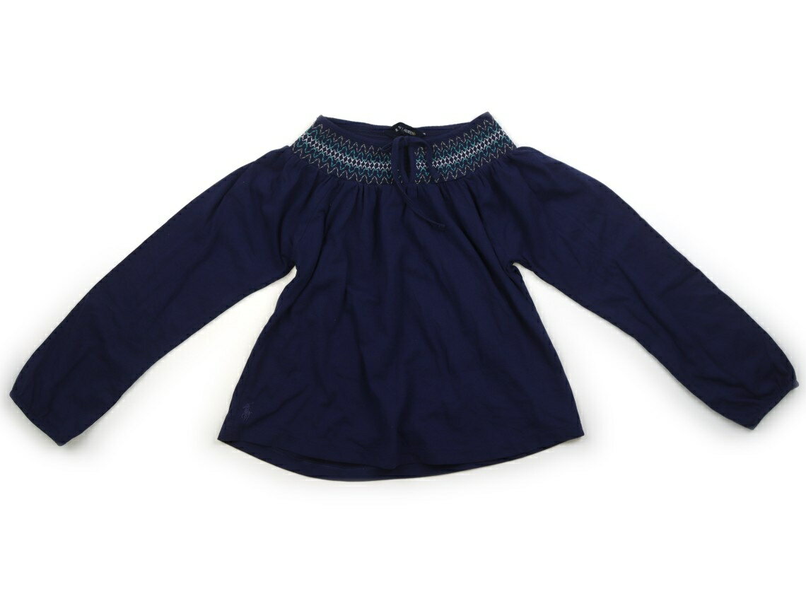 Rakuten - ラルフローレン Ralph Lauren Tシャツ・カットソー 120 女の子 ネイビー 子供服 ベビー服 キッズ アウトレット ユーズド 【中古】キッズ・ベビー・マタニティ
