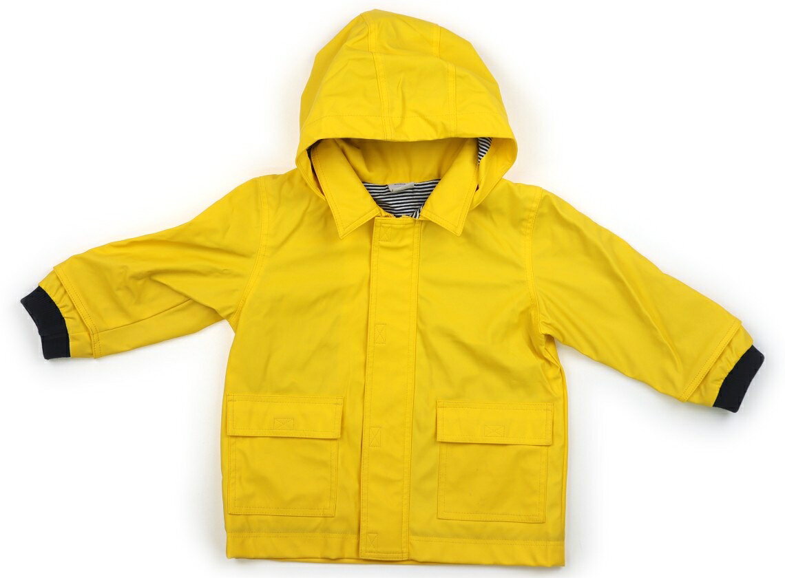 プチバトー PETIT BATEAU コート・ジャンパー 80 男の子 イエロー・ブルーボーダー 子供服 ベビー服 キッズ アウトレット ユーズド 【中古】キッズ・ベビー・マタニティ