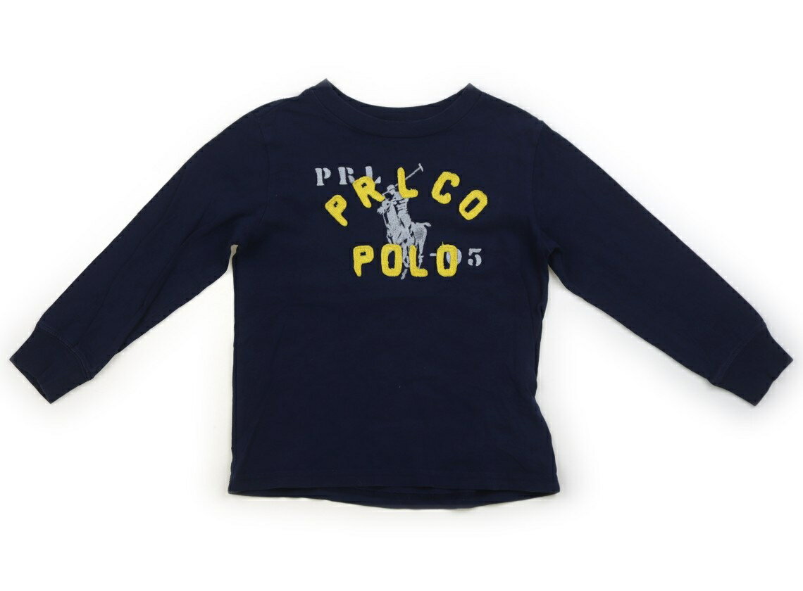 ポロラルフローレン POLO RALPH LAUREN Tシャツ・カットソー 100 男の子 ネイビー 子供服 ベビー服 キッズ アウトレット ユーズド 【中古】キッズ・ベビー・マタニティ