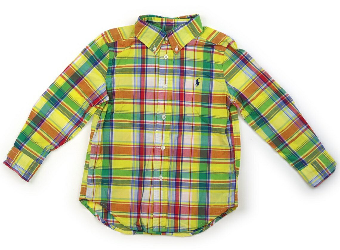 　ブランド 　Ralph Lauren(ラルフローレン) 　カテゴリー 　シャツ・ブラウス 　サイズ 　110サイズ 　色 　イエロー他・チェック 　状態 　★★★ 　記名 　なし 　ジャンル 　Boy 綿100％。ややシワ感・洗いざらし感があります。 ＊【状態】【サイズ】に関しての詳しい説明はこちら