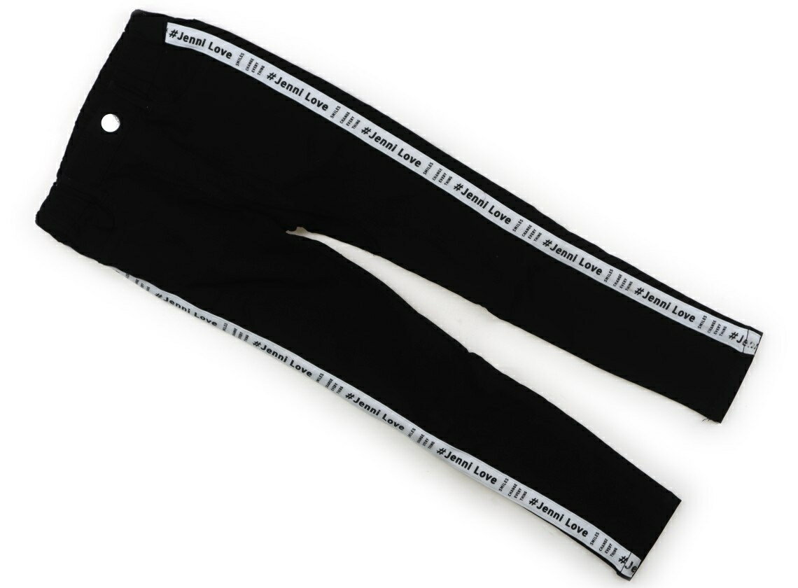 ジェニィ JENNI パンツ 140 女の子 黒、白 子供服 ベビー服 キッズ アウトレット ユーズド 【中古】キッズ・ベビー・マタニティ