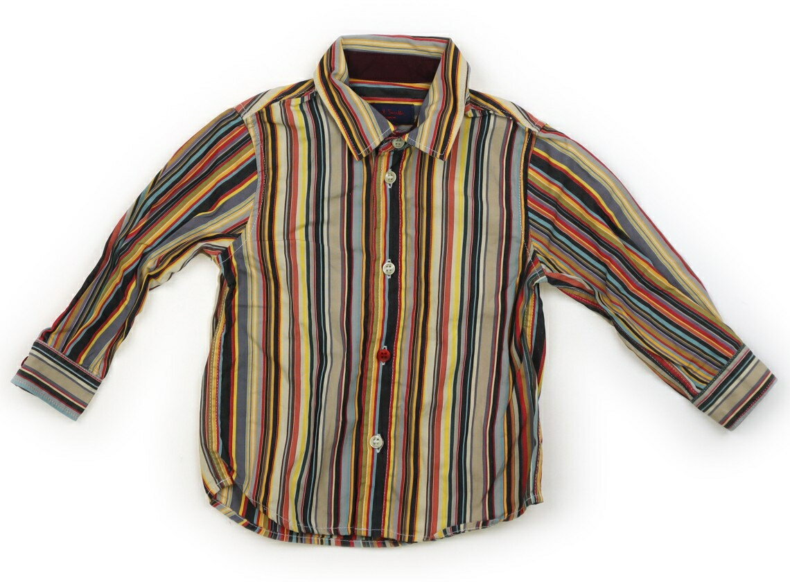 ポールスミス Paul Smith シャツ・ブラウス 70 男の子 マルチカラーストライプ 子供服 ベビー服 キッズ アウトレット ユーズド 【中古】キッズ・ベビー・マタニティ