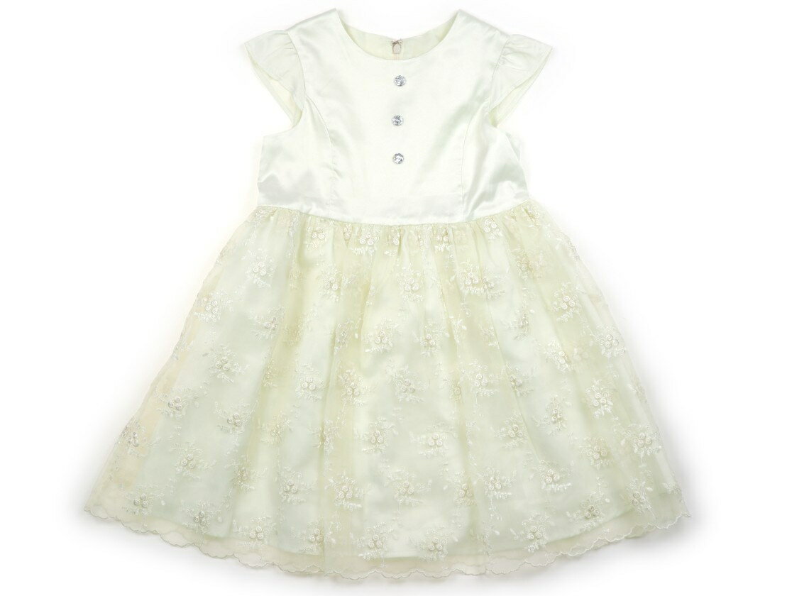 エニィファム anyFAM ドレス 120 女の子 アイボリー 子供服 ベビー服 キッズ アウトレット ユーズド 【..