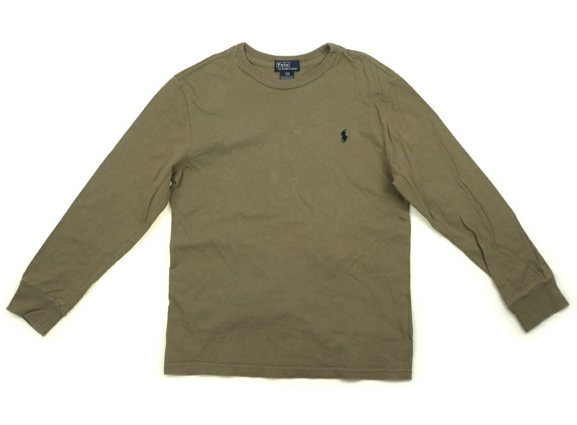 ポロラルフローレン POLO RALPH LAUREN Tシャツ・カットソー 150 男の子 モスグリーン 子供服 ベビー服 キッズ アウトレット ユーズド 【中古】キッズ・ベビー・マタニティ