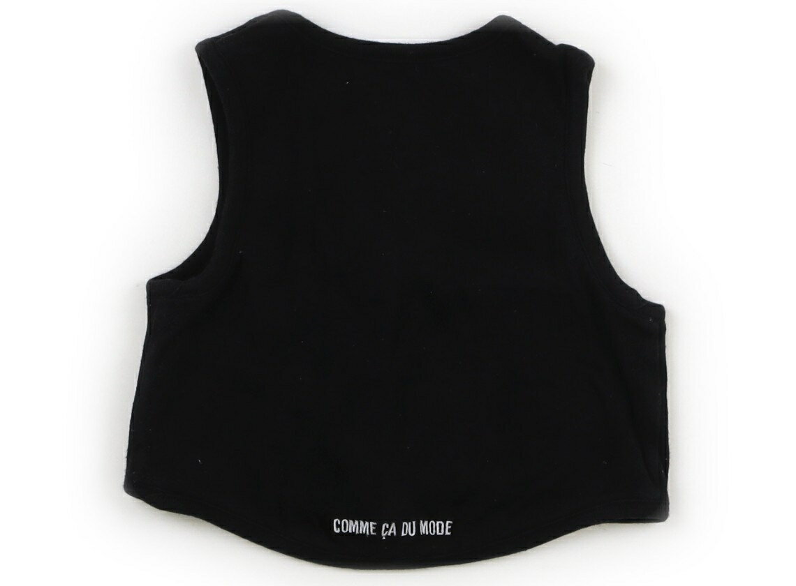 コムサデモード COMME CA DU MODE ベビーベスト 60 男の子 ボーダー、白、黒 子供服 ベビー服 キッズ アウトレット ユーズド 【中古】キッズ・ベビー・マタニティ