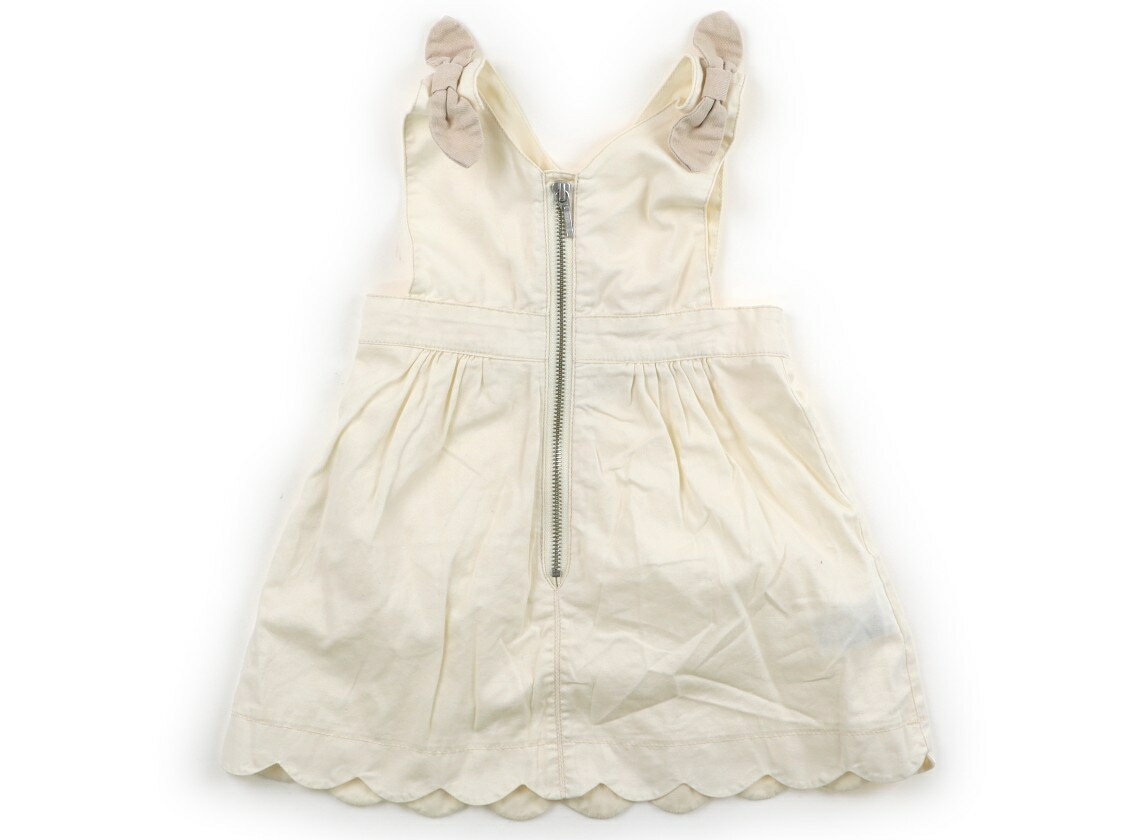 斗篷 - アプレレクール apres les cours ジャンパースカート 90 女の子 アイボリー 子供服 ベビー服 キッズ アウトレット ユーズド 【中古】キッズ・ベビー・マタニティ