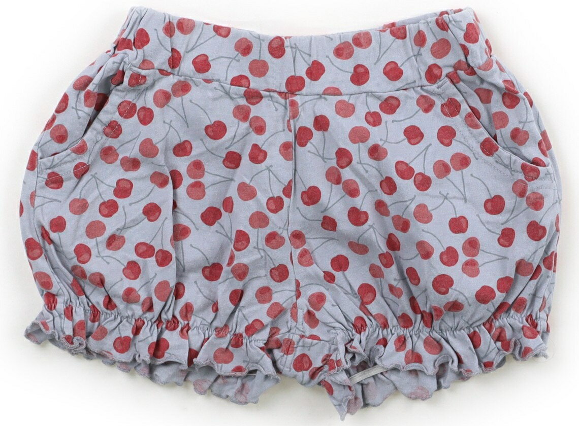 ラーゴム Lagom ブルマ・ダイパーカバー 100 女の子 ダスティブルー×さくらんぼ 子供服 ベビー服 キッ..