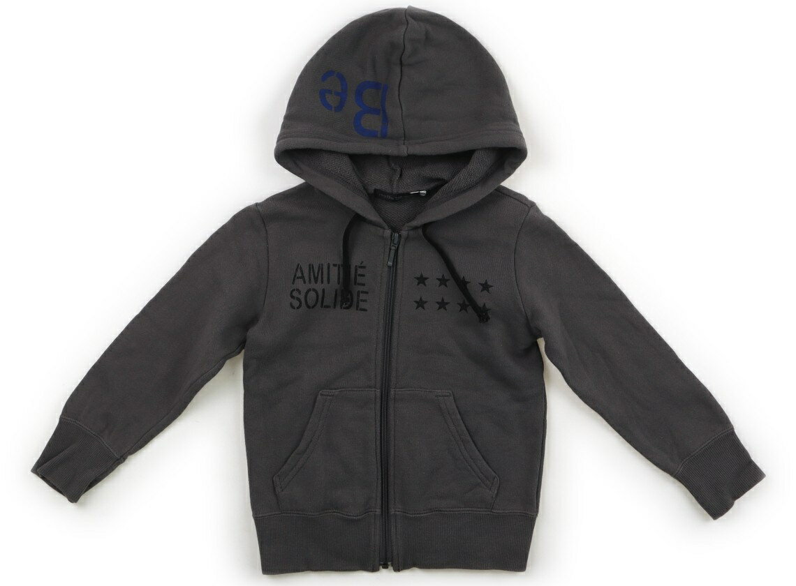べべ BeBe パーカー 100 女の子 グレー 子供服 ベビー服 キッズ アウトレット ユーズド 【中古】キッズ・ベビー・マタニティ