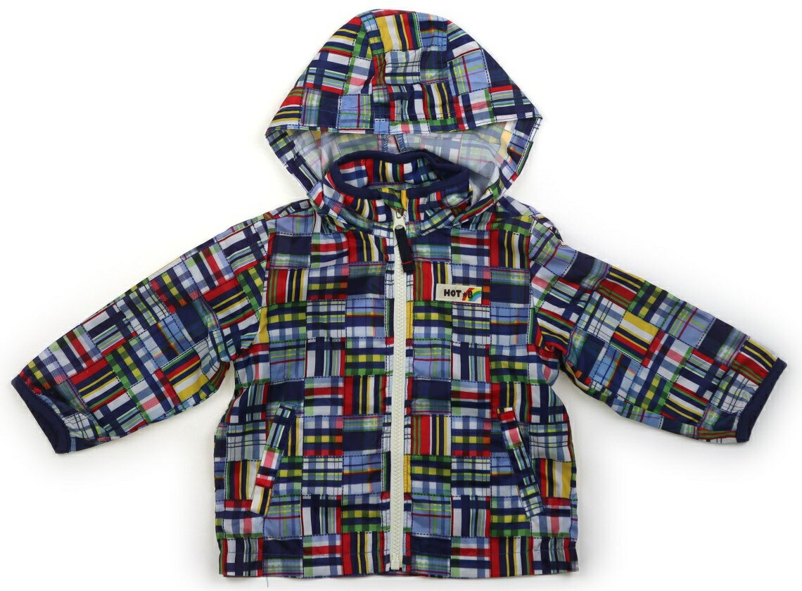 ホットビスケッツ Hot Biscuits ブルゾン・Gジャン 80 男の子 白、紺、赤、黄色 子供服 ベビー服 キッズ アウトレット ユーズド 【中古】キッズ・ベビー・マタニティ