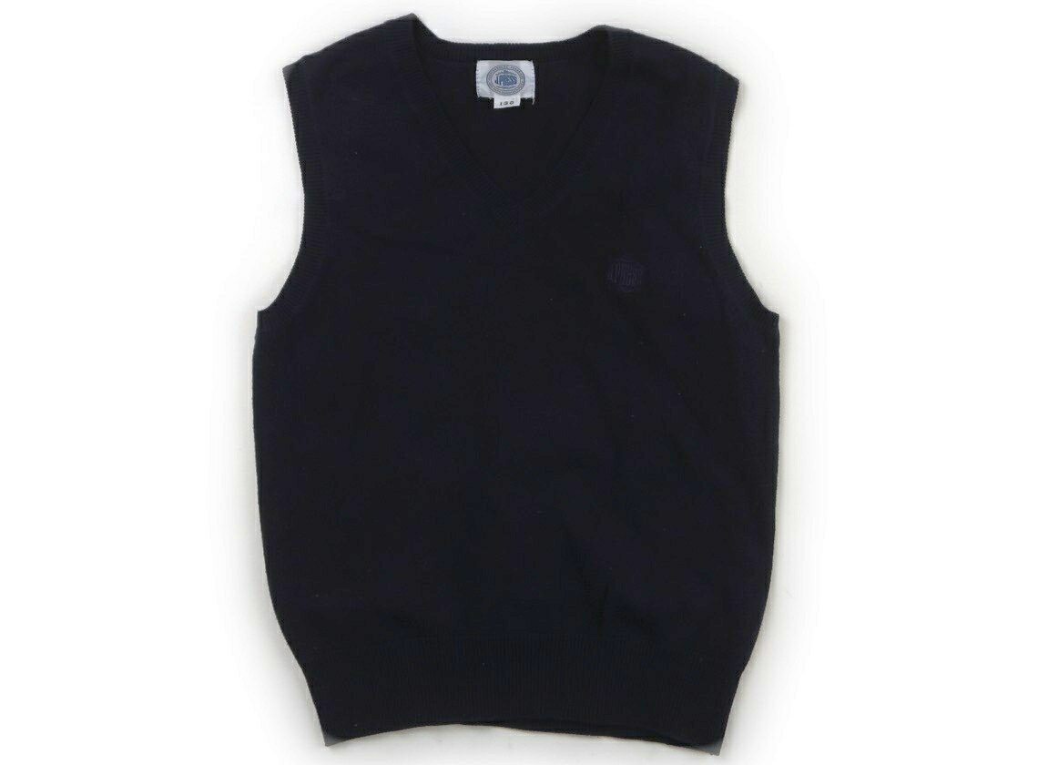 Jプレス J.PRESS ベスト 130 男の子 ネイビー 子供服 ベビー服 キッズ アウトレット ユーズド 【中古】キッズ・ベビー・マタニティ