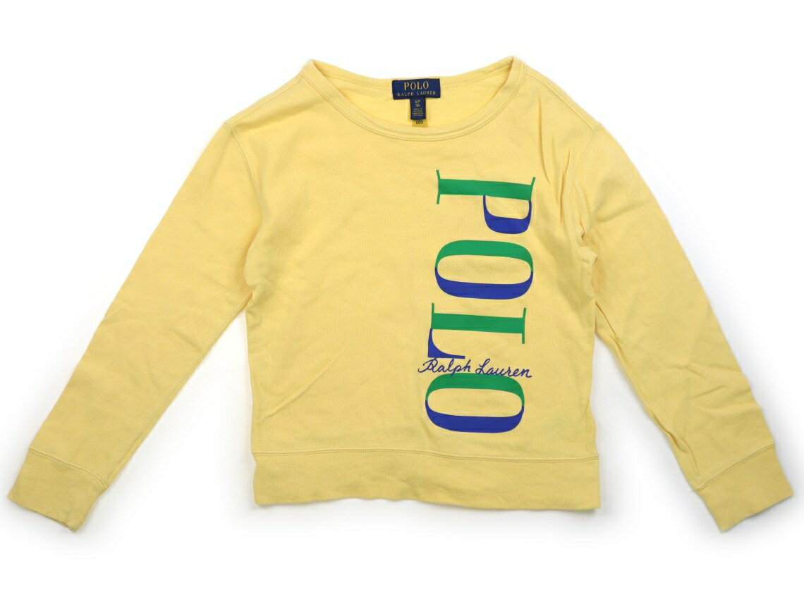 ポロラルフローレン POLO RALPH LAUREN トレーナー・プルオーバー 140 男の子 クリームイエロー 子供服 ベビー服 キッズ アウトレット ユーズド 【中古】キッズ・ベビー・マタニティ