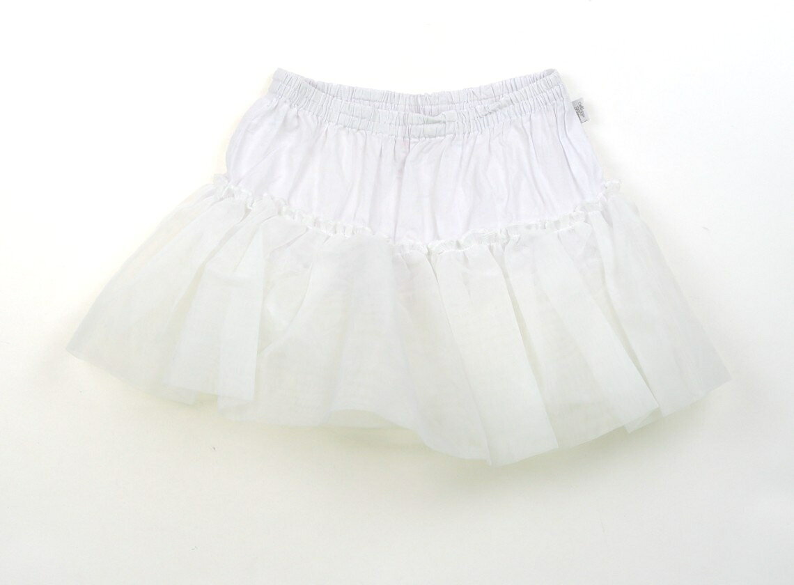 メゾピアノ mezzo piano スカート 120 女の子 ホワイト 子供服 ベビー服 キッズ アウトレット ユーズド 【中古】キッズ・ベビー・マタニティ