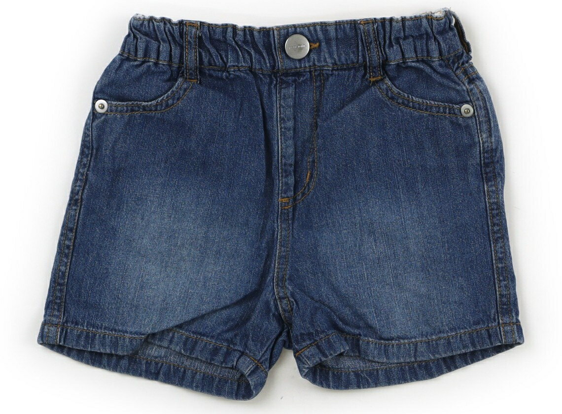 プティマイン petit main ショートパンツ 100 女の子 ウォッシュブルー 子供服 ベビー服 キッズ アウトレット ユーズド 【中古】キッズ・ベビー・マタニティ
