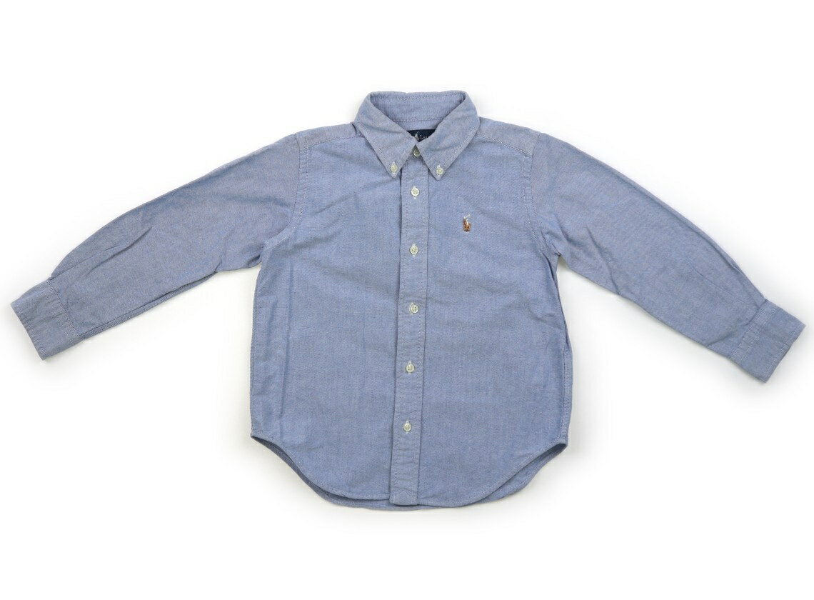 ラルフローレン Ralph Lauren シャツ・ブラウス 110 男の子 ブルー 子供服 ベビー服 キッズ アウトレット ユーズド 【中古】キッズ・ベビー・マタニティ