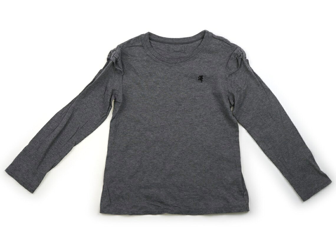 コムサデモード COMME CA DU MODE Tシャツ・カットソー 130 女の子 グレー 子供服 ベビー服 キッズ アウトレット ユーズド 【中古】キッズ・ベビー・マタニティ