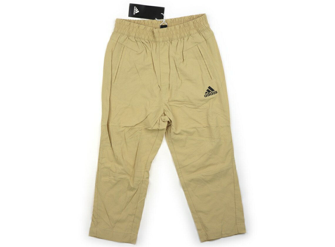 アディダス Adidas スウェットパンツ 140 男の子 ベージュ 子供服 ベビー服 キッズ アウトレット ユーズド 【中古】キッズ・ベビー・マタニティ