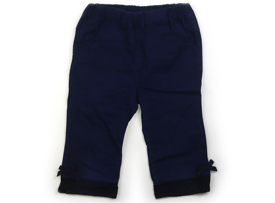 べべ BeBe パンツ 110 女の子 ネイビー 子供服 ベビー服 キッズ アウトレット ユーズド 【中古】キッズ・ベビー・マタニティ(4.0)