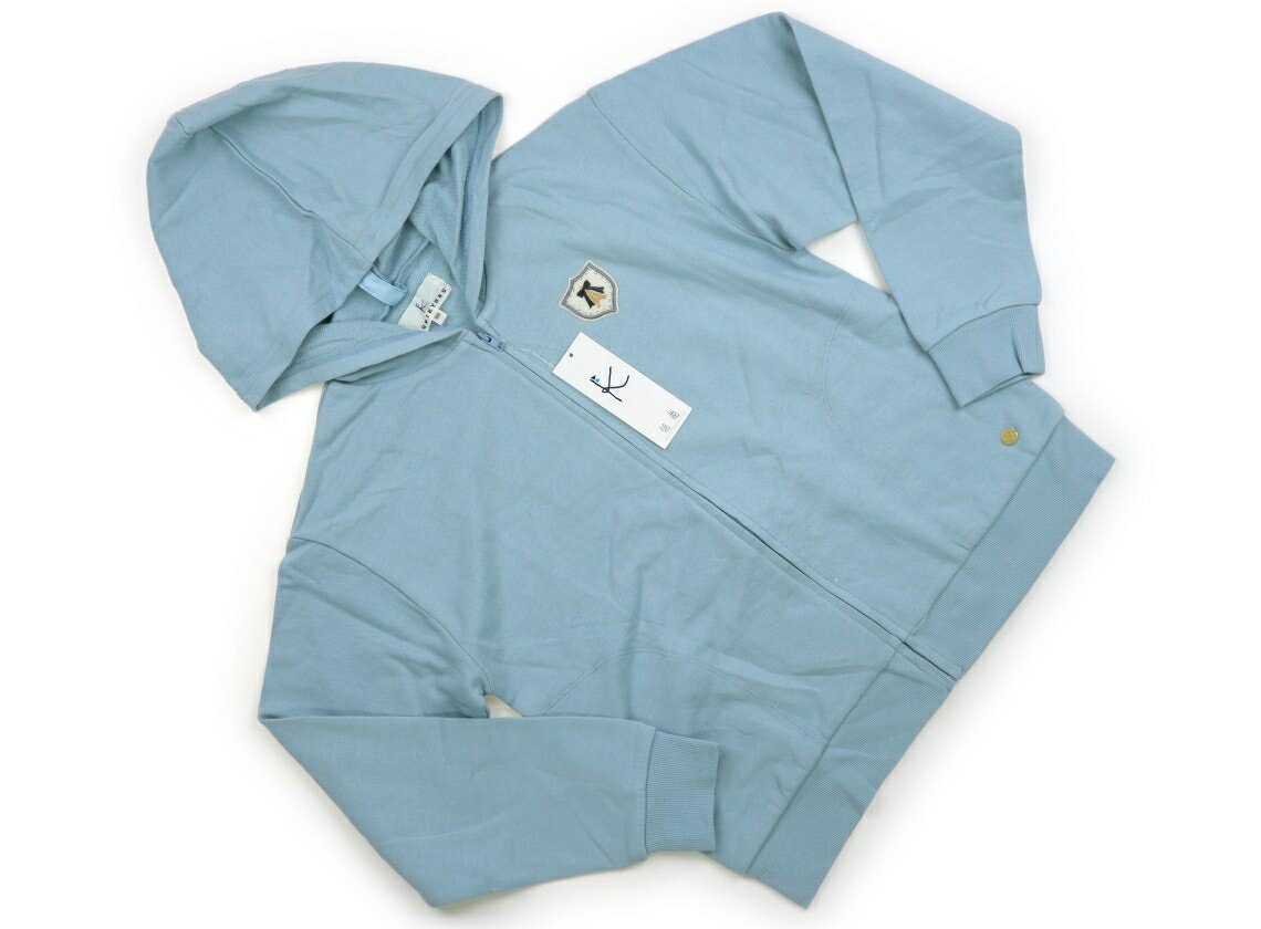 組曲 Kumikyoku パーカー 160 女の子 ライトブルー 子供服 ベビー服 キッズ アウトレット ユーズド 【中古】キッズ・ベビー・マタニティ