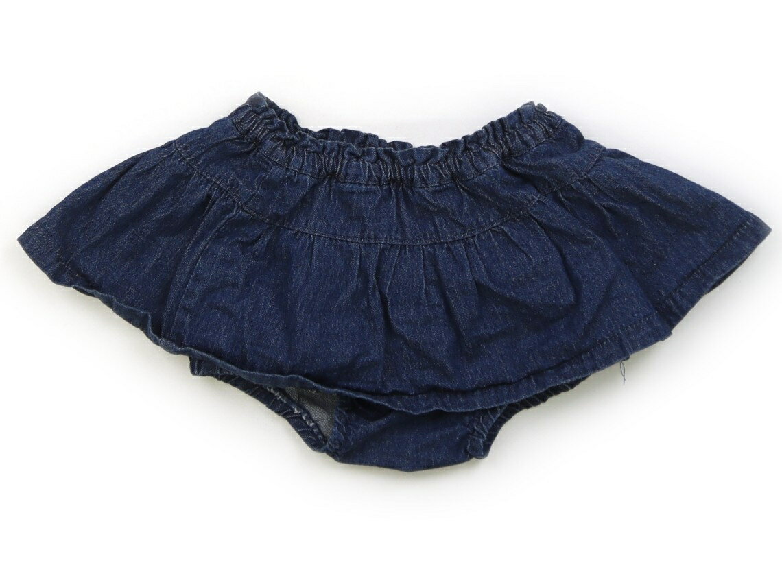 　ブランド 　Hot Biscuits(ホットビスケッツ) 　カテゴリー 　ブルマ・ダイパーカバー 　サイズ 　70サイズ 　色 　ブルー 　状態 　★★★ 　記名 　なし 　ジャンル 　Girl 薄手のデニム生地。スカート一体型。やや色褪...