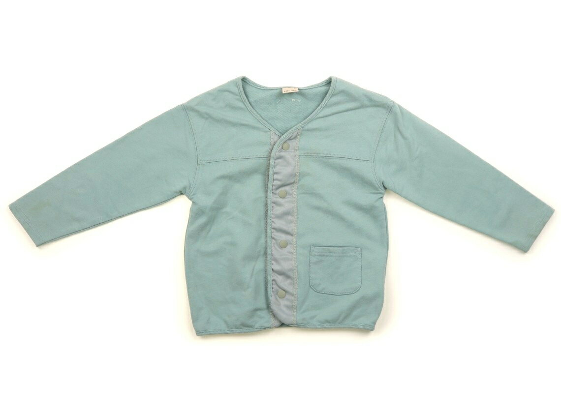 プティマイン petit main カーディガン 110 男の子 ミント 子供服 ベビー服 キッズ アウトレット ユーズド 【中古】キッズ・ベビー・マタニティ