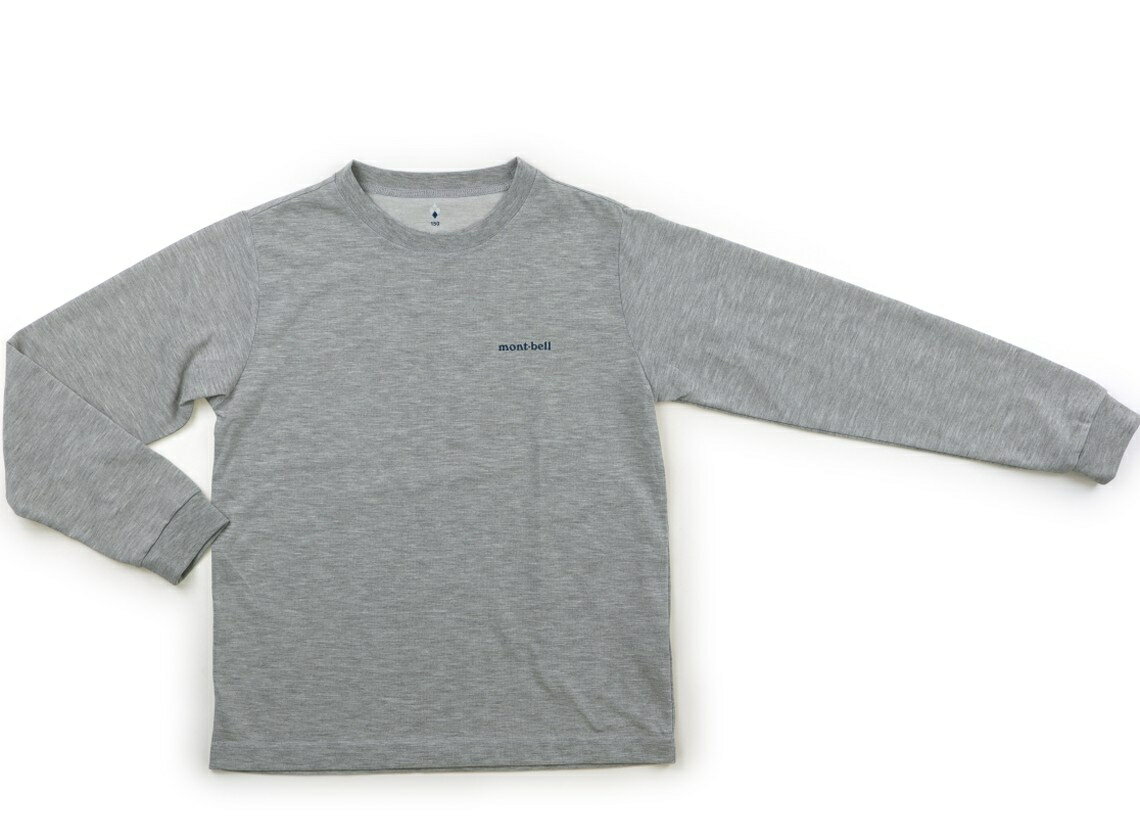 　ブランド 　mont-bell(モンベル) 　カテゴリー 　Tシャツ・カットソー 　サイズ 　150サイズ 　色 　霜降りグレー 　状態 　★★★★ 　記名 　なし 　ジャンル 　Boy ポリエステルカットソー生地です。目立った汚れのない良品です。 ＊【状態】【サイズ】に関しての詳しい説明はこちら