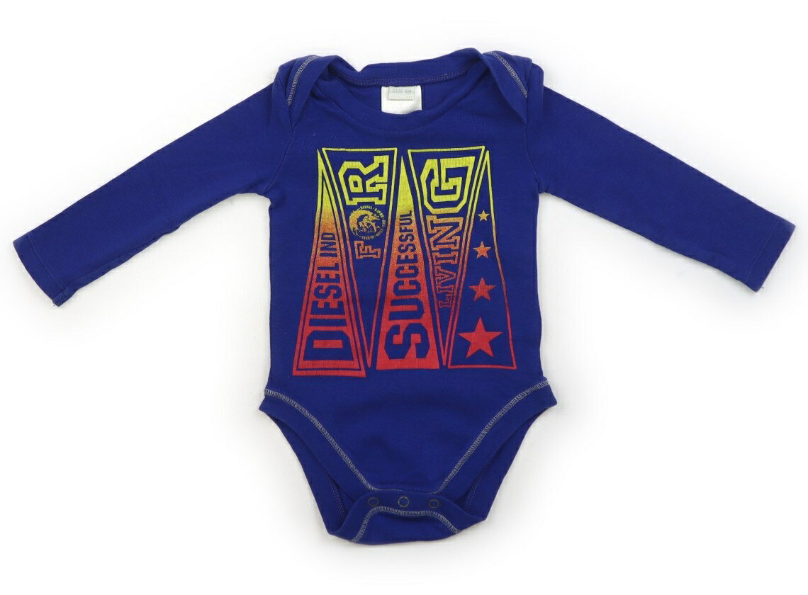 ディーゼル DIESEL ロンパース 70 男の子 ブルー、黄色・赤い...(4.0)